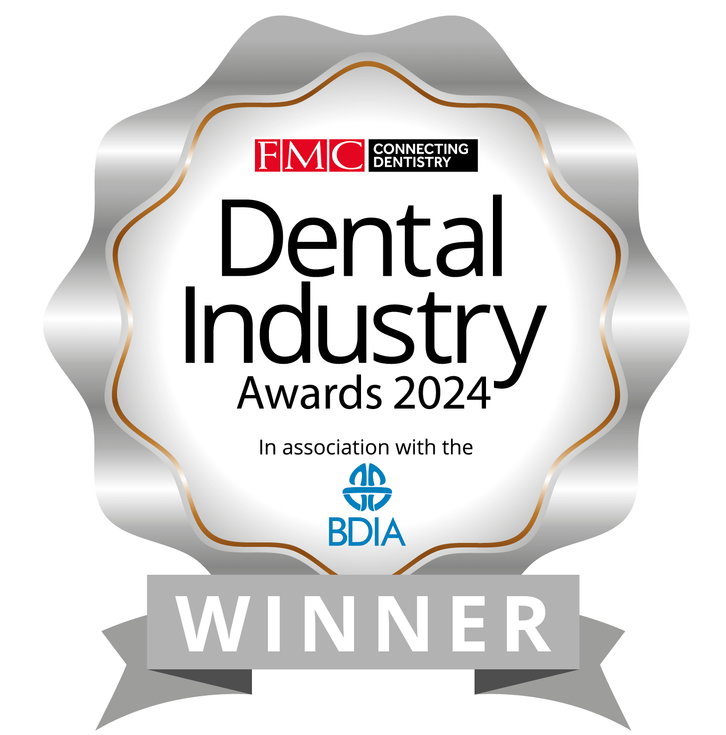 Dental Industry Awards 2024 Winner.